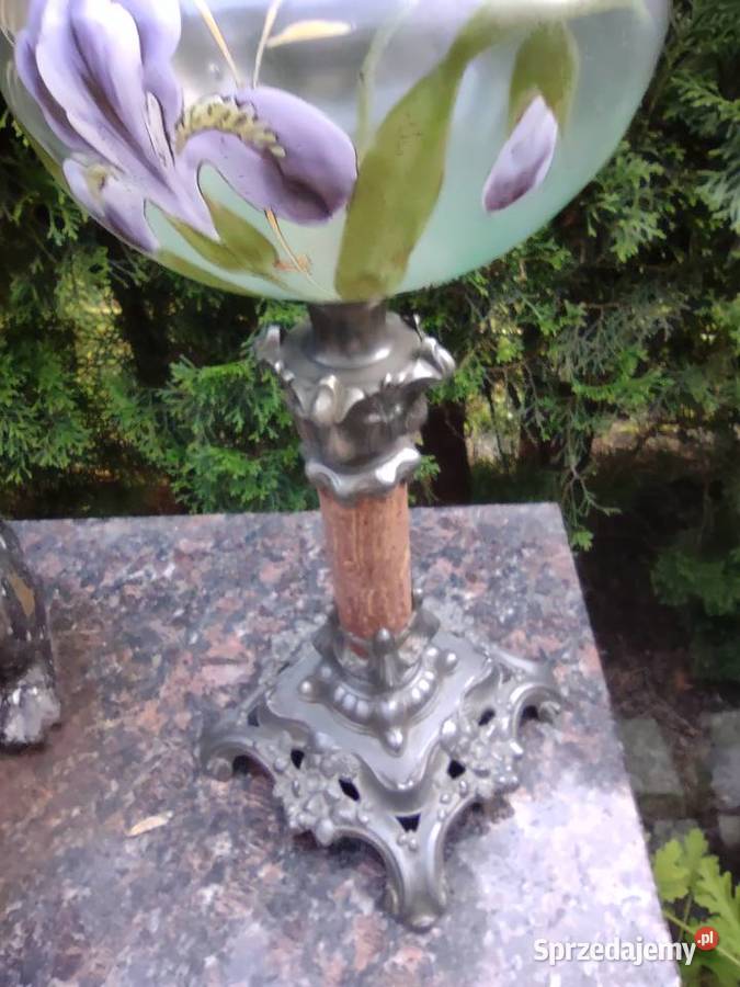 Antyk lampa naftowa Francja Depose Gniezno