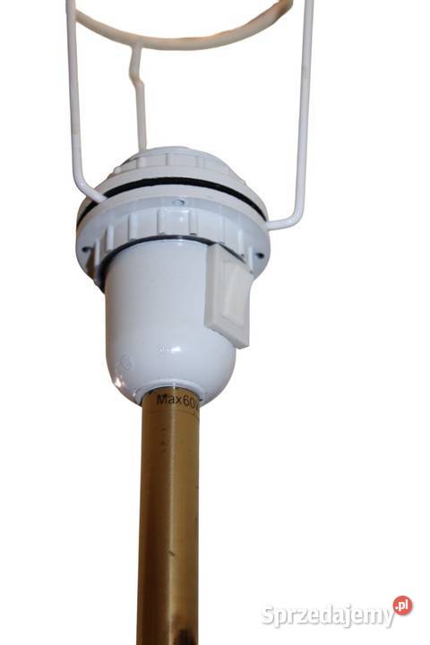 Mosiężna lampa podłogowa z lat 60tych XX w Szczecin