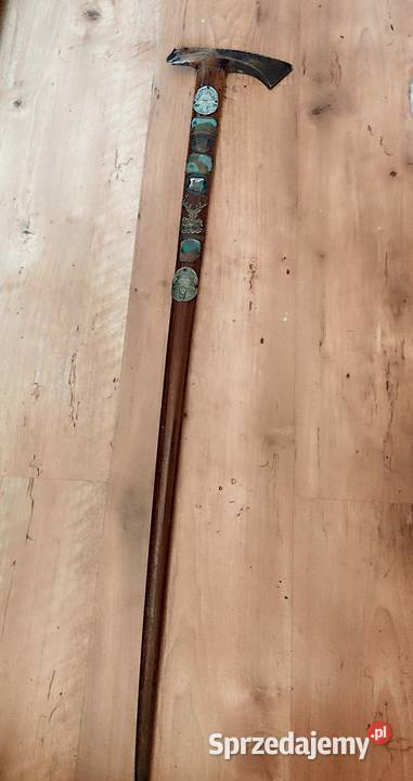 Oryginalna ciupaga turystyczna z PRL lata 70te Pozostałe Sosnowiec sprzedam
