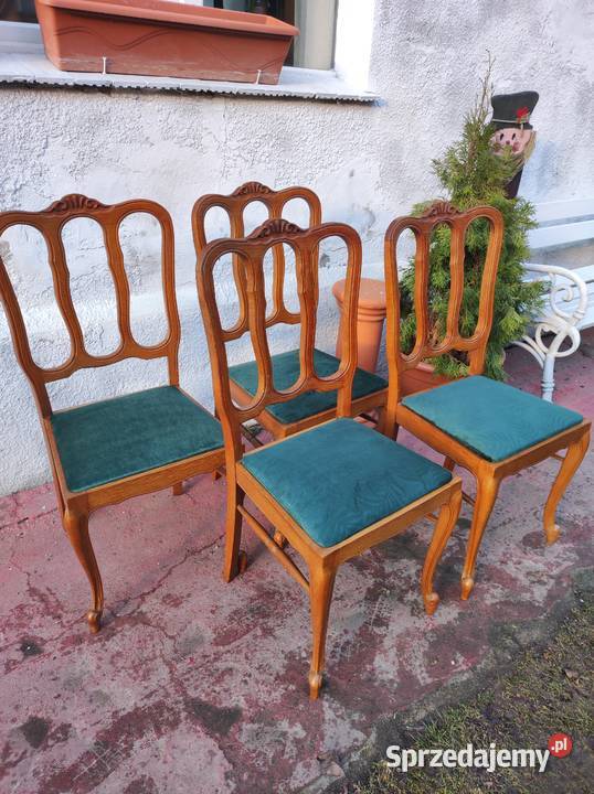 Krzesła Ludwikowski 4 sztuki sprzedam