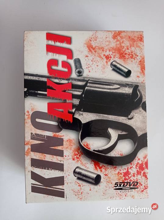 Kino akcji na 5 filmach DVD Kultura i Rozrywka Warszawa
