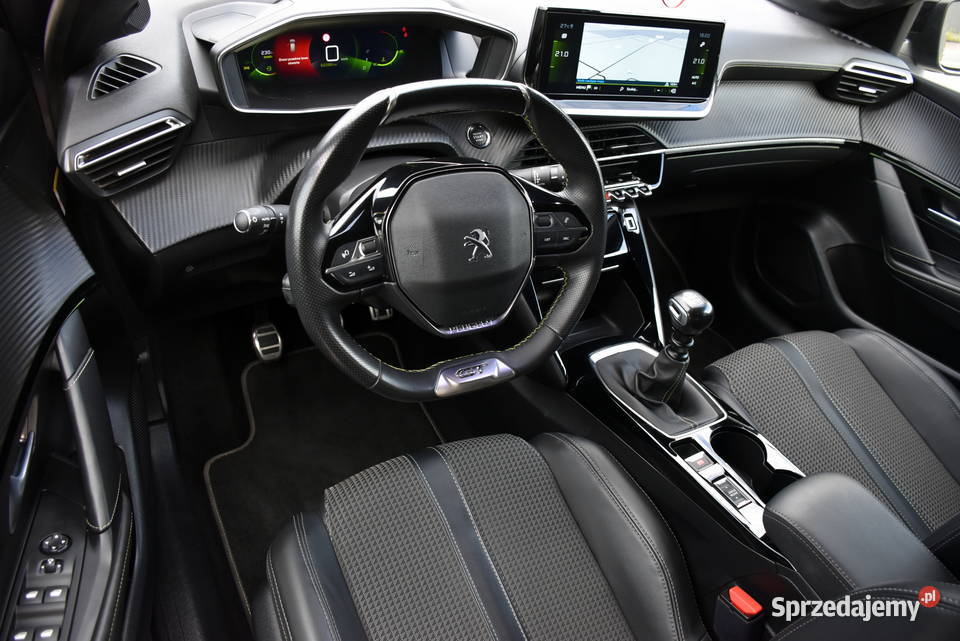 Peugeot 208 II GT TURBO 101 BOGATA Piękna Wersja manualna łódzkie Zduńska Wola sprzedam