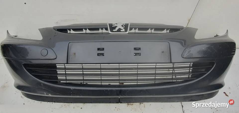 PEUGEOT 307 ZDERZAK PRZEDNI PRZÓD GRILL ORYGINAŁ Radom