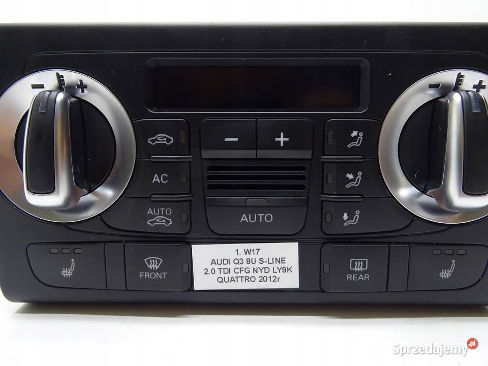 PANEL NAWIEWU KLIMATYZACJI KLIMY 8U0820043C AUDI sprzedam