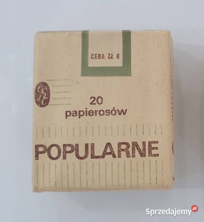 POPULARNE papierosy kekcjonerskie PRL Pozostałe Kędzierzyn-Koźle