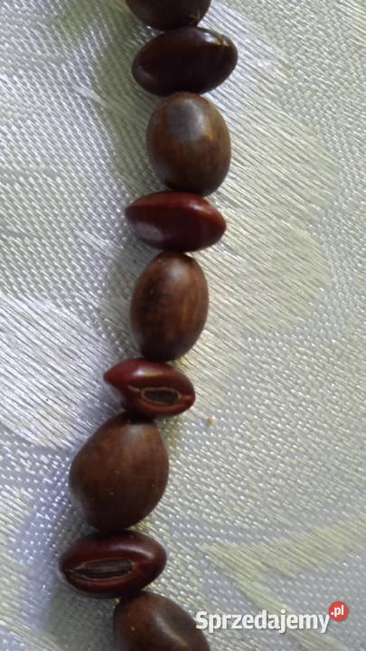 NASZYJNIK Z NATURALNYCH NASION EGZOTYCZNYCH Piła