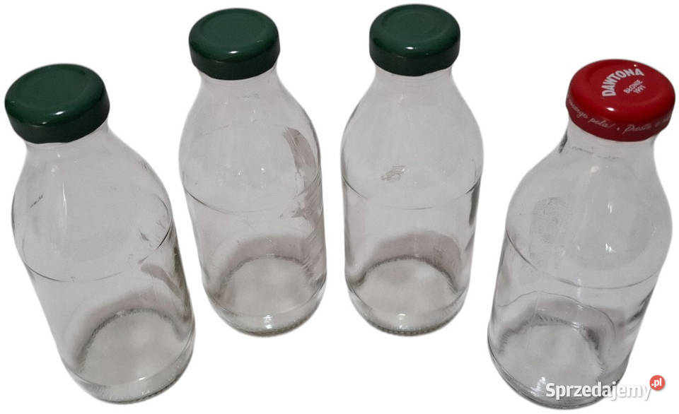 Butelka szklana 300ml 62x165 4 Kreatywne szkło Czeladź