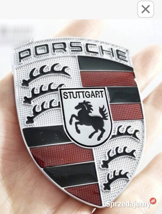 Emblemat Porsche Gold Silver małopolskie Kraków