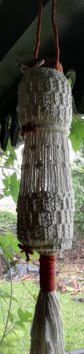 Lampion wiszący podwójny makrama Kraków