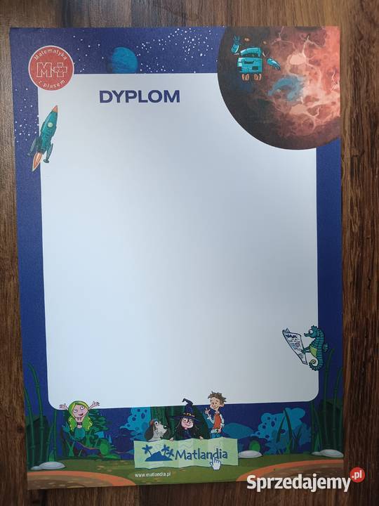 Dyplom A4 Matlandia kosmos GWO Zbylitowska Góra