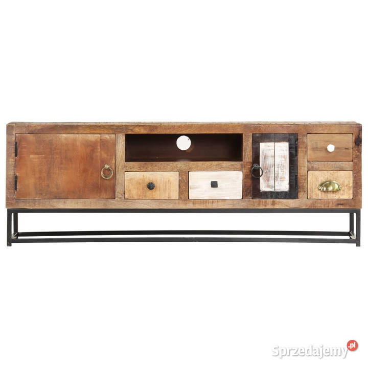 Szafka pod TV 120x30x40 lite drewno odzyskane RTV Warszawa sprzedam