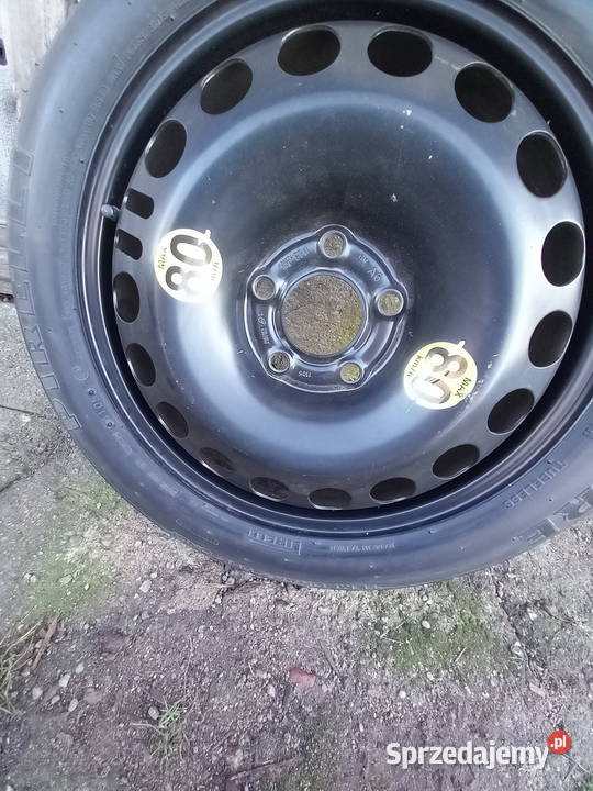 Koło zapasowe 16 5x110 opel Samochodowe lubuskie Żary sprzedam