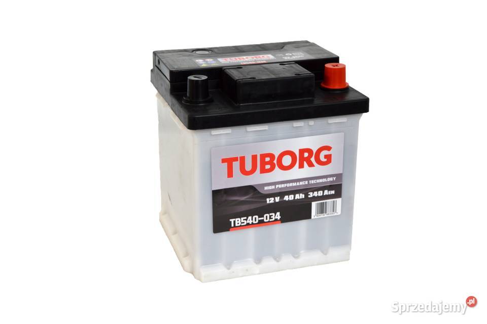 Akumulator Tuborg Black 12V 40Ah 340A osobowe Luboń