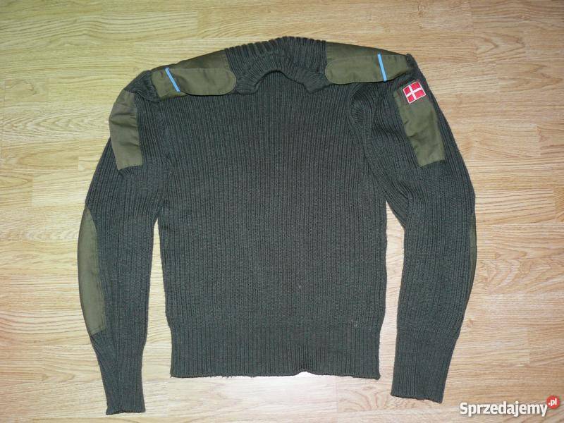 Sweter wojskowy Armia Duńska XL Pisz sprzedam