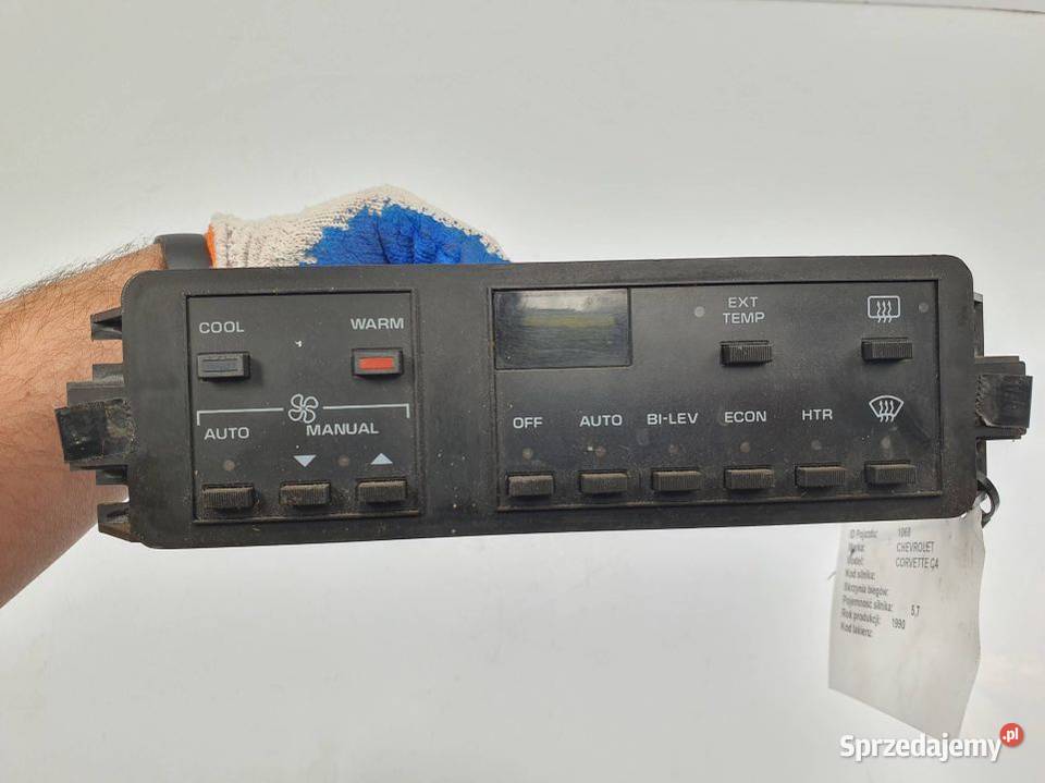 PANEL KLIMATYZACJI CHEVROLET CORVETTE C4