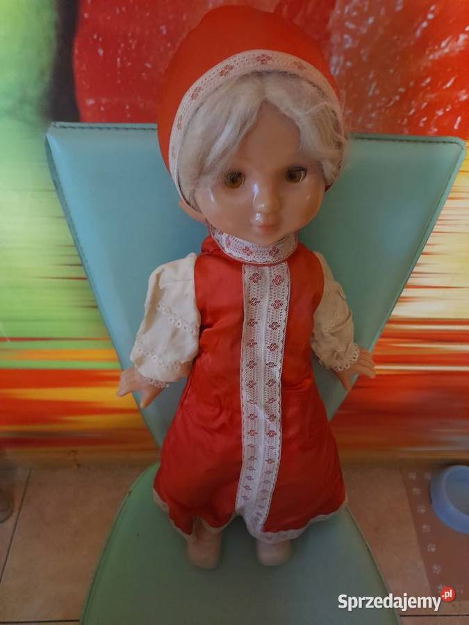 Stara oryginalna lalka rosyjska podkarpackie Rudnik nad Sanem