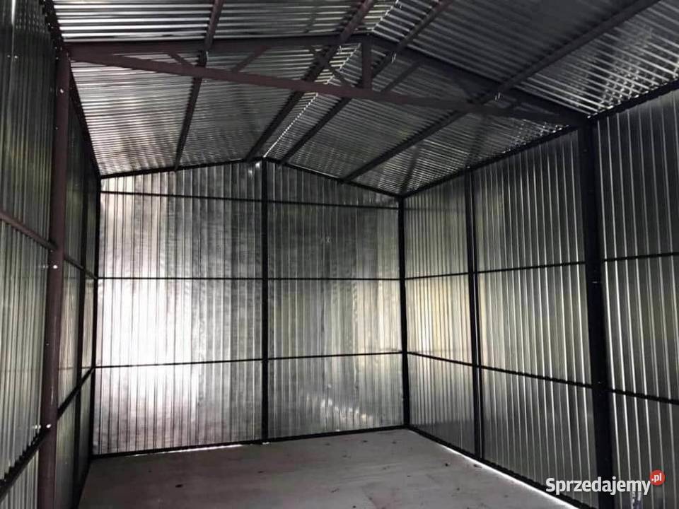 Blaszana montowana hala 47 ocynkowana Kraków