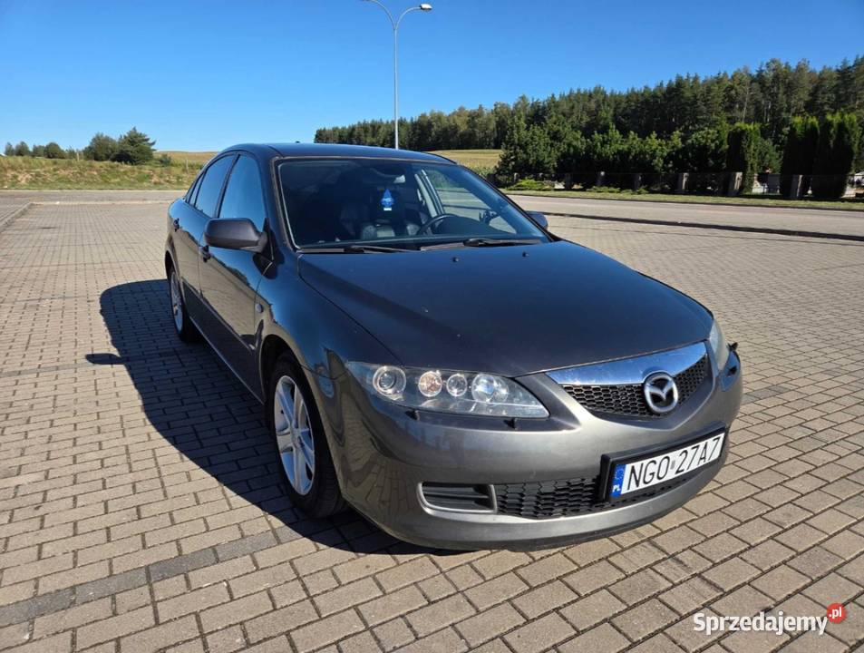 Mazda 6 20 143 diesel hatchback 2007 Rok produkcji 2007 Gołdap sprzedam