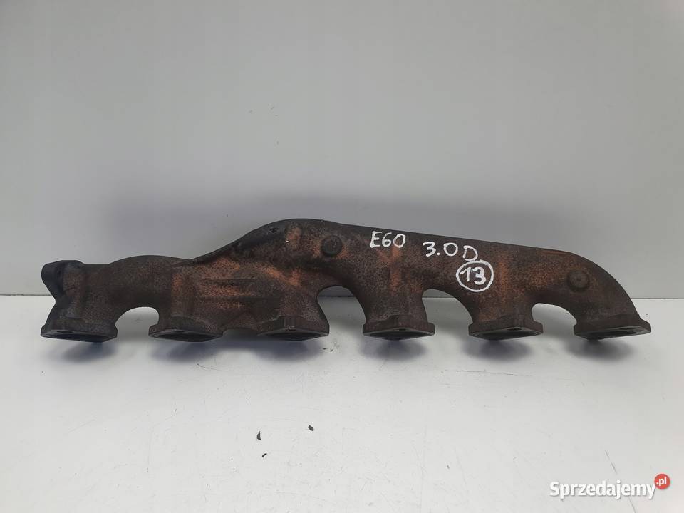 KOLEKTOR WYDECHOWY BMW E60 E61 30 D 7796886 Rudka sprzedam