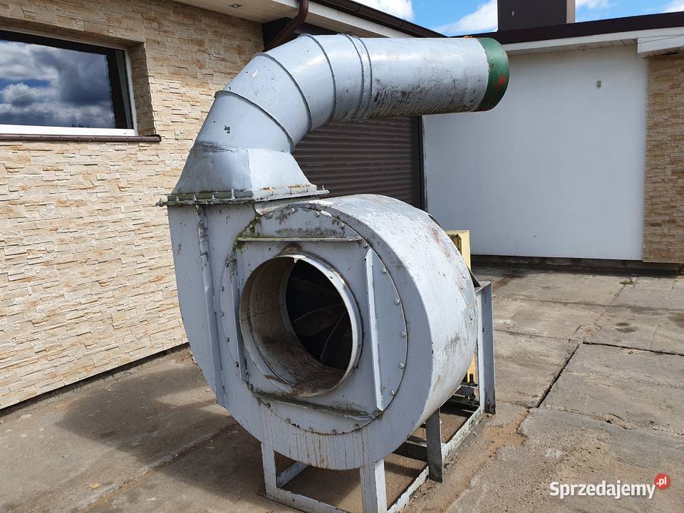 Turbina do trocin odciąg silnik 50 kW mocny Karsin