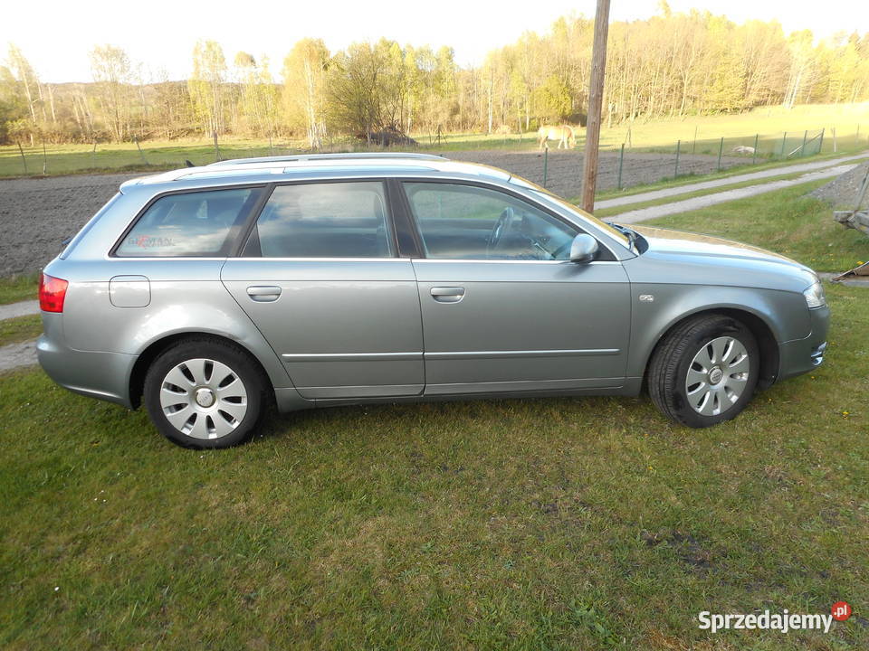 AUDI A4 B7 Avant 19TDI welurowa tapicerka Nowe Czaple sprzedam
