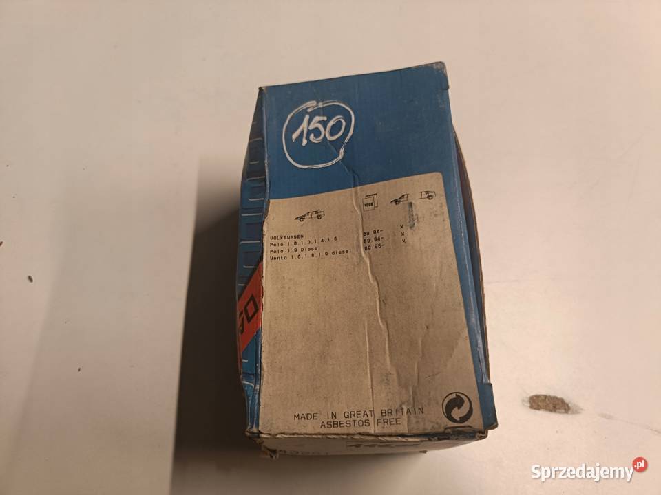 KLOCKI HAMULCOWE VW Polo III PRZEDNIE przód Rudka