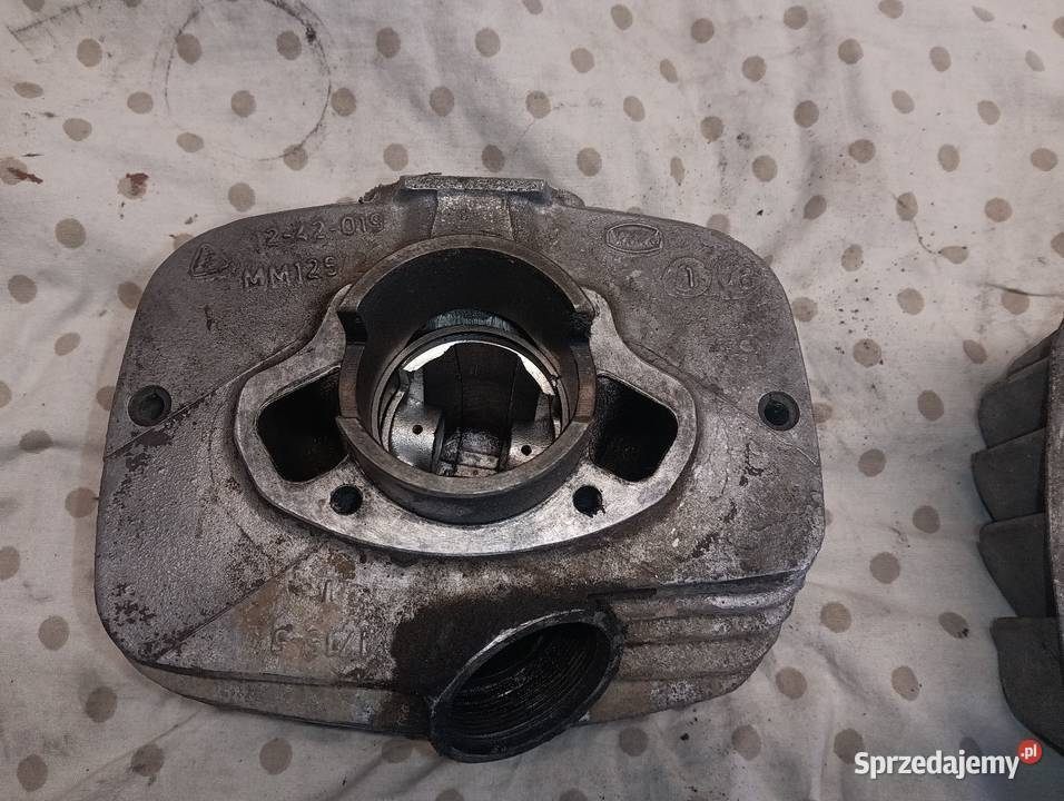 Cylinder Głowica Tłok MZ TS 125 kompletny zestaw Rytel sprzedam