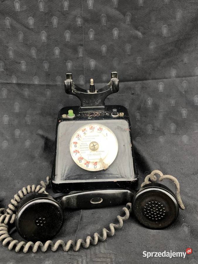 Zabytkowy telefon Łowicz