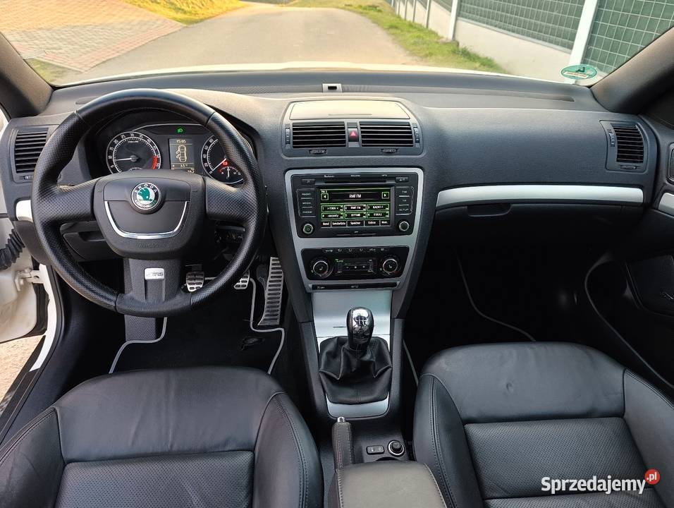 Skoda Octavia 2 RS CR 2010r Bezwypadkowy Serwis Rok produkcji 2010 Brzozów