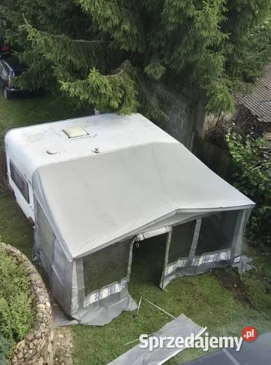 Przyczepa kempingowa Knaus Country 550m kemping Zielona Góra