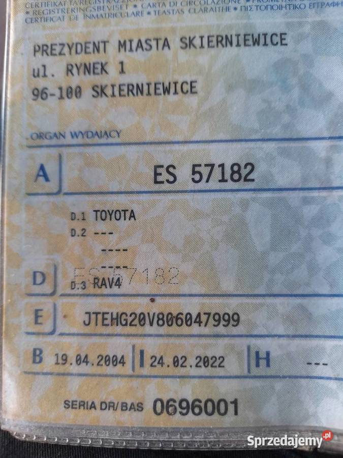 Toyota Rav4 Skierniewice