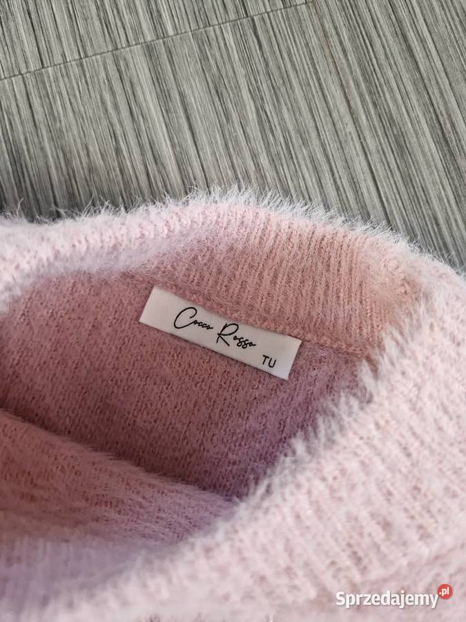 Sweter w pudrowym rózu Nowogard sprzedam