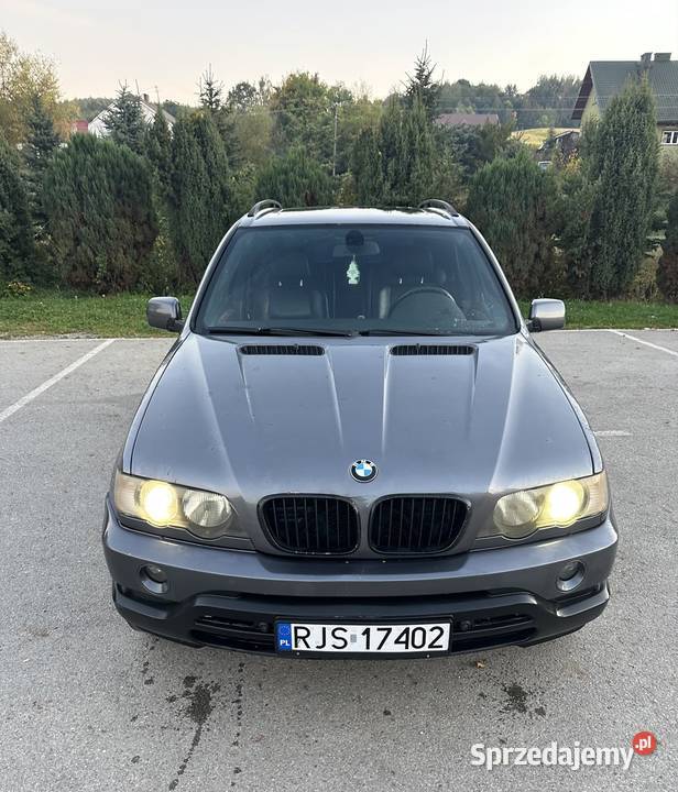 BMW x5 30 diesel 2003r automat automatyczna podkarpackie Pilzno sprzedam