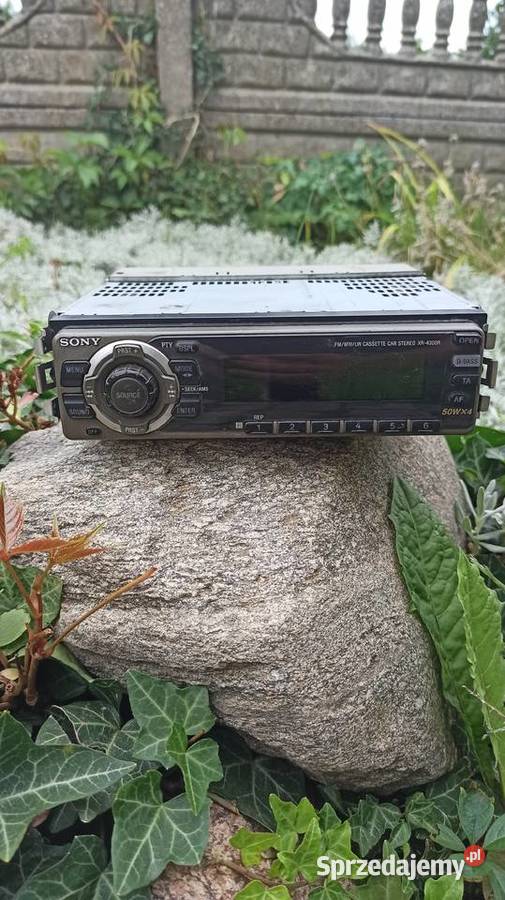 Radio samochodowe Sony XR4300 R kaseciak wielkopolskie Ostrów Wielkopolski