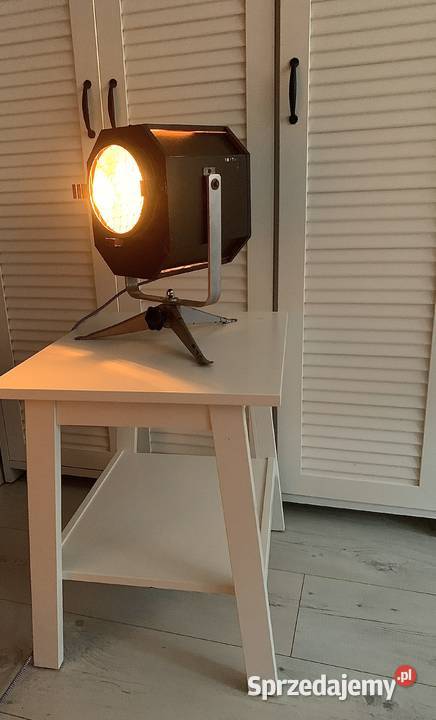 Lampa z PRLu teatralna LOFT Poznań