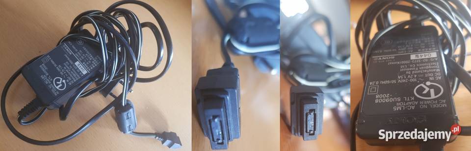sony ładowarka kabel zasilający zasilacz wtyczka Kielce