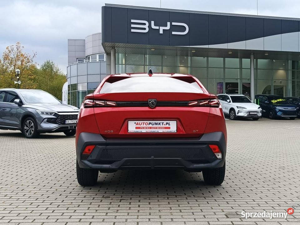 Peugeot 408 2023r FV 23 Niski Przebieg Virtual 408 śląskie Rybnik