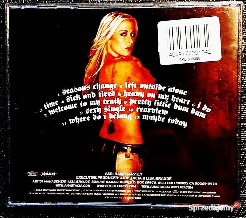Wspaniały Album CD ANASTACIA Album Anastacia CD śląskie Katowice sprzedam