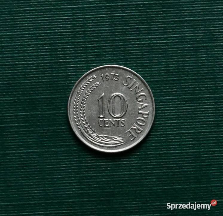 SINGAPUR 10 centów 1973r śląskie Gliwice sprzedam