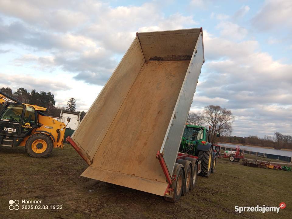 Przyczepa NOPA Tridem tandem 3 stronny wywrot
