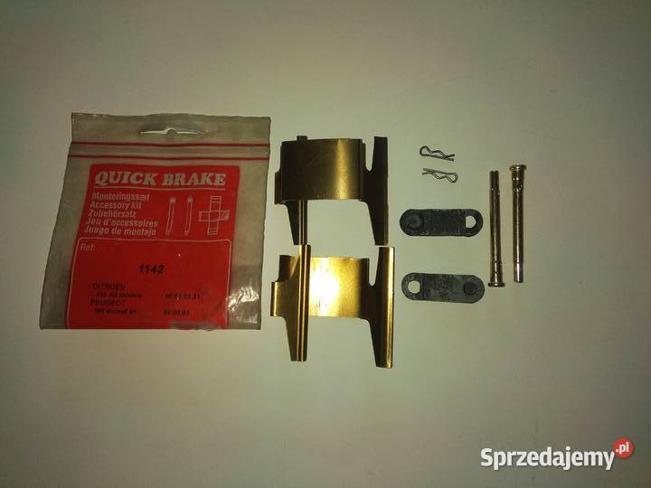 Zestaw inst klocków ham Citroen XM Peugeot 605 lubelskie Lublin sprzedam