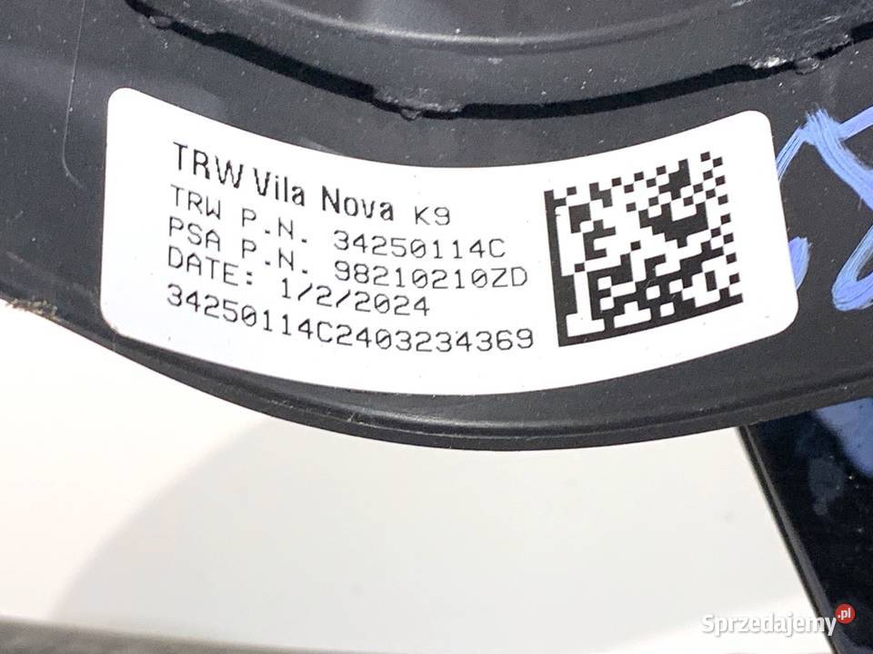 KIEROWNICA TOYOTA PROACE 98210210ZD