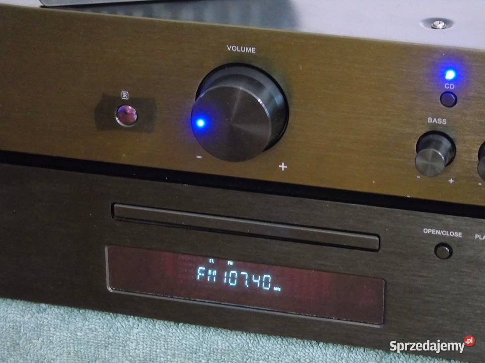 Śliczny zestaw stereo Auna pilot USB mp3 CD Rds Wieże i miniwieże Jasło