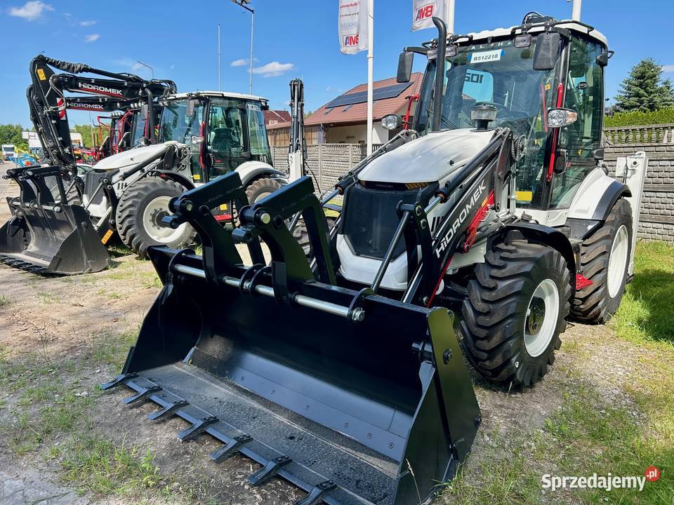 Nowa koparkoładowarka HIDROMEK HMK102B ALPHA A5P łódzkie Łódź sprzedam