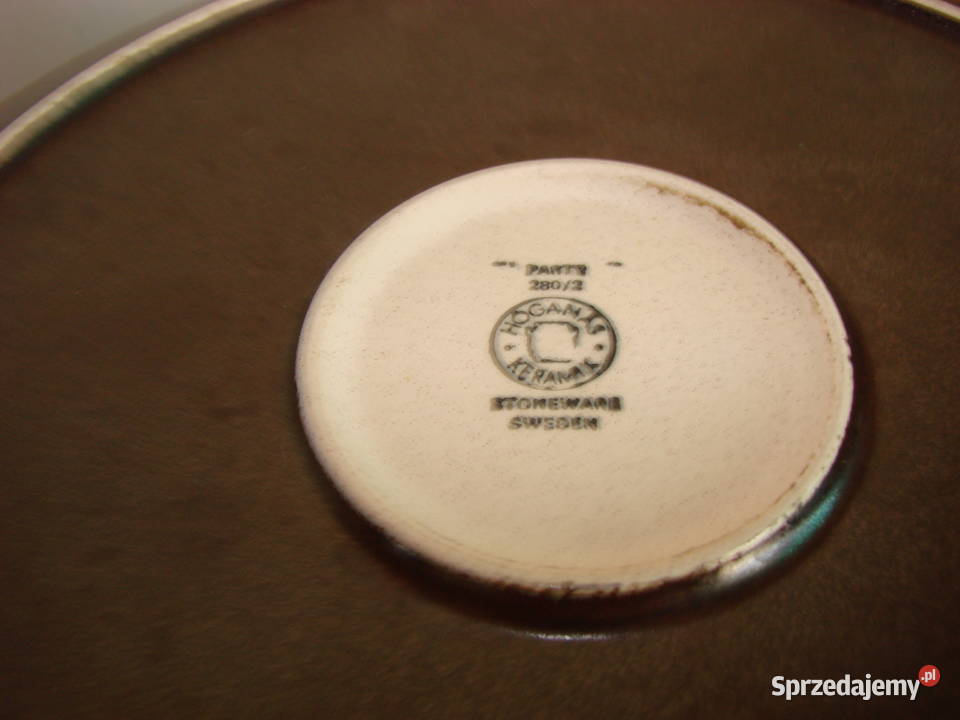 Hoganas Keramik talerz obiadowy 26 Pruszcz Gdański