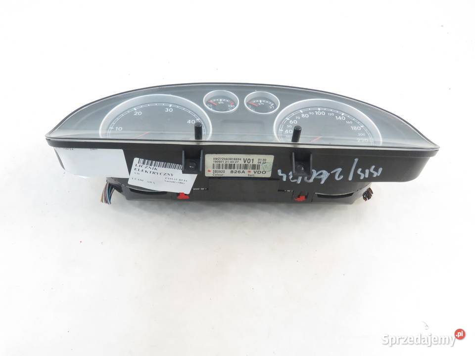 LICZNIK VW PASSAT B5 FL 19 TDI 3B0920826A osobowe małopolskie