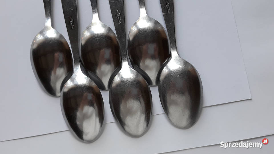 Łyżki obiadowe 5 PASECZKI PASKI Gerlach sztućce Dom i Ogród Dąbrowa Górnicza