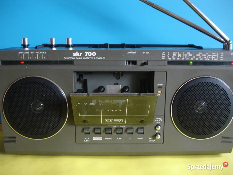 Radiomagnetofon RFT DDR SKR700 Zielona Góra