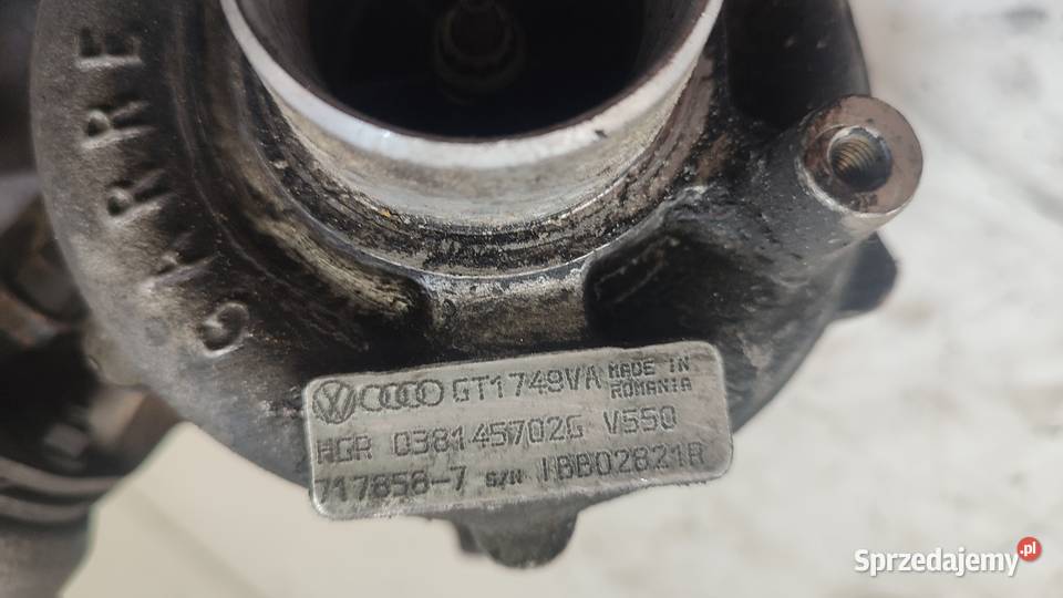 TURBOSPRĘŻARKA TURBINA AUDI SKODA SEAT VW PASSAT osobowe Włoszczowa