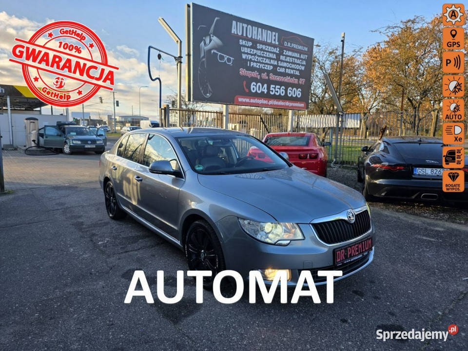 koda Superb 18 TSI 160 Automat DSG Skóra z immobilizer Superb Słupsk